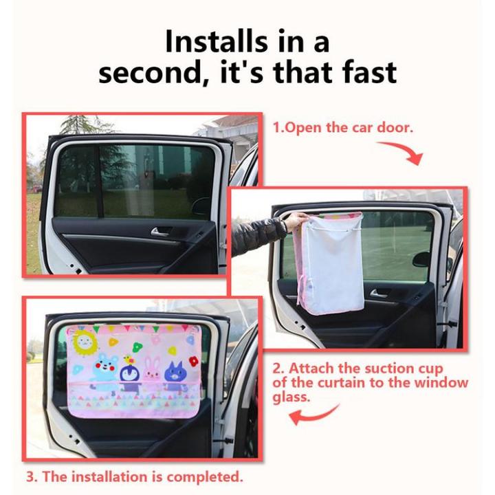 car-blackout-window-covers-car-window-shades-for-side-window-car-side-window-sun-shade-with-storage-net-pocket-full-shade-car-window-shades-for-uv-and-sun-glare-protection-respectable