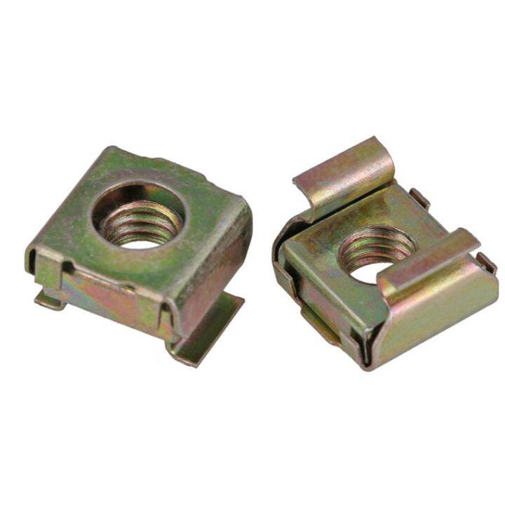 Cage Nuts M5 M6 Carbon Steel Zinc Plated Square Floating Cassette Nut