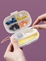 The new MUJI Japanese Mini Pill Box 7 Days a Week Portable 7 Compartment Packing Large Capacity Sealed Box Elderly Pill Storage Box