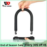 【YD】 WEST BIKING Anti-theft Lock Alloy MTB Road 2 Keys Motorcycle Cycling Accessories