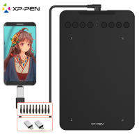 XPPen  Deco mini7 7 Inch Drawing Tablet รองรับ Windows, Mac และ Android รองรับ Tilt fuction 8192 ระดับความดัน แท็บเล็ตปากกาพร้อม P05D Battery-Free Pen (7 X 4.3 inch Large work area)