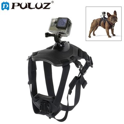 Puluz Adjustable Dog band for Gopro hero8 7 6 5 4 3 Dog harness Chest Belt Strap Sports camera Mount Holder for SJCAM for Xiaoyi