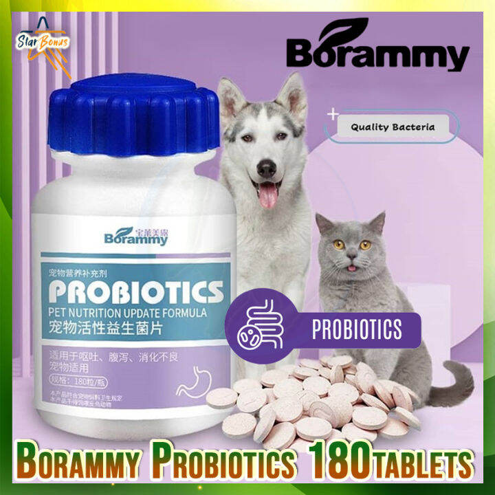 Borammy PROBIOTICS Pet Nutrition Update Formula Pet Supplements Pet