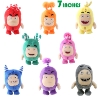 Beterservice 7 "18Cm Oddbods การ์ตูนของเล่นน่ารัก Plush ฟิวส์อ่อนฟอง Pogo Slick Zeke Jeff ของเล่นตุ๊กตาผ้ากำมะหยี่สำหรับเด็กของขวัญคริสต์มาส