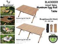 Blackdeer Wood Venis Aluminum Egg roll Table 90-120 #โต๊ะอลูมิเนียมลายไม้{วีเนียร์}