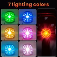 ✘♚ GIYO 7 Colors Bicycle Smart Auto Brake Sensing Taillight IP66 Waterproof LED Charging Cycling Bike Rear Light Accessories