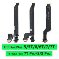 【CW】 Original New Charging Board For Oneplus 5 5T 6 6T 7 7T 8 Pro 8T USB Port Dock Connector Flex Cable Replacement Parts