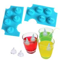 【cw】 Fin Silicone Mold Tray Cartoon Maker Chocolate Accessories