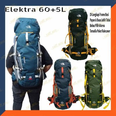 TOP☆ กระเป๋าเป้สะพายหลัง 14 Variants Tnf Elextra Mountain ขนาด 45-50 ลิตร - 60 ลิตร สําหรับเดินป่า