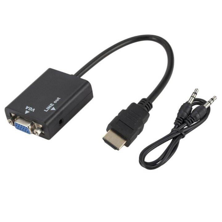 ตัวแปลง-sejue4373-hdmi-เป็น-vga-converter-สายไปยังตัวแปลงวีจีเอ-hdmi-ไม่จำเป็นต้องตั้งสาย-vga-ตัวเมียจอแสดงผลแอลอีดี