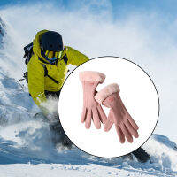 WDEarth Velvet Warm Gloves Non-Slip Simple Windproof for Outdoor Gym Mountaineering