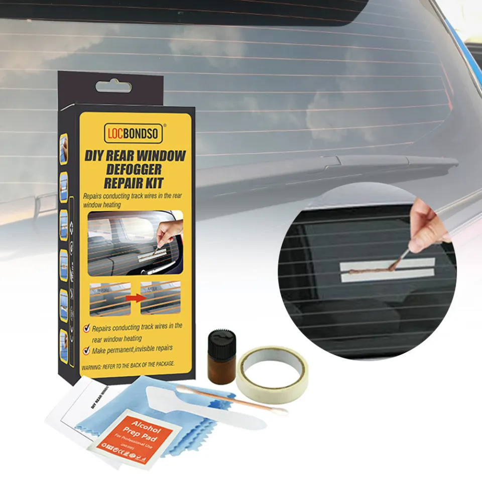 Car Rear Window Defogger Repair Kit Diy Quick Repair Scratched