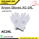 ถุงมือหนังวัว ถุงมือหนังงานเชื่อม Argon Gloves AC-24L WELDPLUS