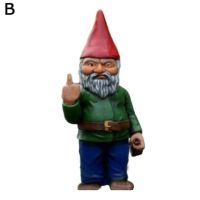 【☊HOT☊】 yi6067 Gnome เรซิ่นเรซินตกแต่งสวนรูปปั้นในสวนตุ๊กตาผู้เฒ่าสำหรับตกแต่งสวนซุกซนทำจากเรซิน