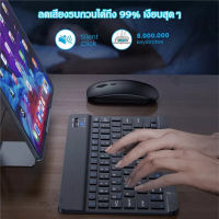 (คีย์บอร์ดไทย)ใหม่แบ็คไลท์ไล่โทนสี RGB 7สี Wireless Bluetooth keyboard,คีย์บอร์ดไร้สาย,เหมาะสำหรับแท็บเล็ต พกพาง่าย