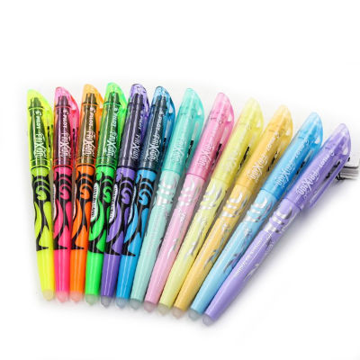 สี Japan Pilot SW-FL Frixion Erasable Highlighter ปากกาเรืองแสงเครื่องหมาย Kawaii Pastel Highlighter น่ารักเครื่องเขียนโรงเรียน-zptcm3861