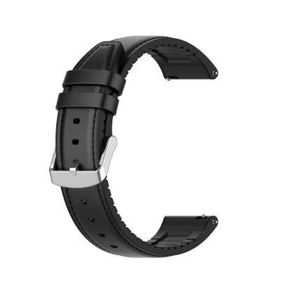 สายนาฬิกาหนังซิลิโคน22มม. สำหรับ Samsung Galaxy Watch 3 45มม.