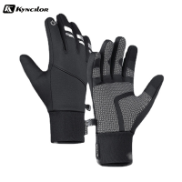 Winter Men Women Cycling Gloves Full Finger Thermal Warm Handschoenen Touch Waterproof Windproof Non Slip Ski Snow Sport Gloves