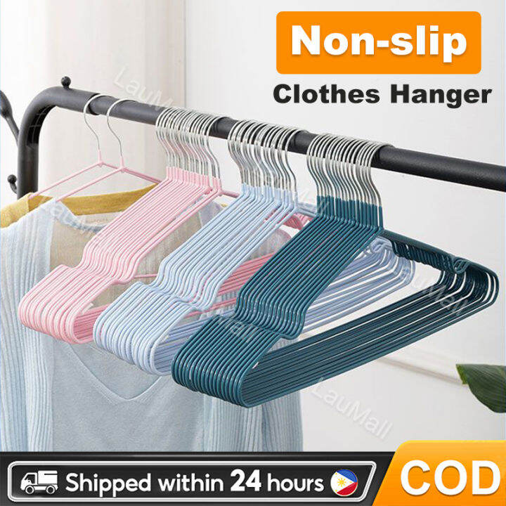 NonSlip Clothes Hangers Stainless Steel Drying Hanger Heavy Duty Waterproof Coat Hangers Space