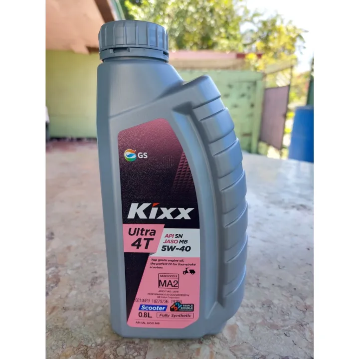 Kixx Fully Synthetic Motor Oil (scooter) 5W40 Lazada PH