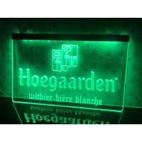 Hoegaarden เบลเยียมเบียร์บาร์ LED นีออน Sign-3D แกะสลักผนังศิลปะสำหรับบ้าน,ห้อง,ห้องนอน,สำนักงาน,บ้านไร่ตกแต่ง