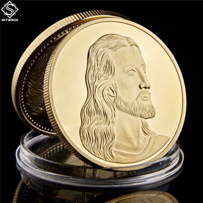การฟื้นฟูขายดีพระเยซูพระกระยาหารมื้อสุดท้ายเหรียญเหรียญที่ระลึกสะสมไบเบิลคริสเตียนยุโรป