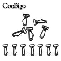 【cw】 10pcs Plastic Hooks Language Buckle Webbing Paracord Lanyard  Keychain Clasp Accessories 11.5mm