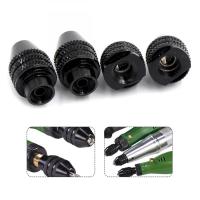 【CW】 Bits Keyless Chuck 0.5-3.2mm Collet Electric Tools Bit Chucks Converter