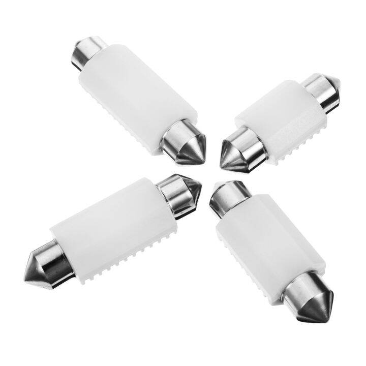 2ชิ้น12โวลต์สีขาว31-36-39-41มิลลิเมตรหลอดไฟ-led-c5w-c10w-ไฟ-led-รถยนต์ประดับด้วยพู่ห้อยแสงภายในรถยนต์หลอดไฟอ่านหนังสือโคมไฟทรงโดม
