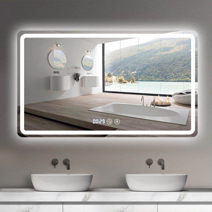 Bathroom Smart Mirror Bathroom Mirror Fog Removal led Light with Mirror