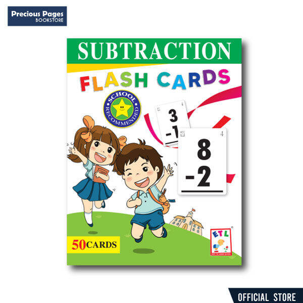 Subtraction Flash Cards Lazada PH