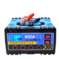 【Gyy_rk】600A เครื่องชาร์จพลังงานสูงในรถยนต์ 12V24V โวลต์แบตเตอรี่ที่ไม่ต้องบำรุงรักษาเครื่องชาร์จอัจฉริยะความถี่สูงขนาดแบตเตอรี่อเนกประสงค์อเนกประสงค์สามในหนึ่งเดียว