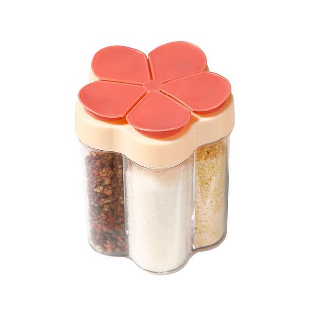 hotx-dt-seasoning-bottle-5-in-1-spice-jar-sealed-multifunctional-moisture-proof-flap