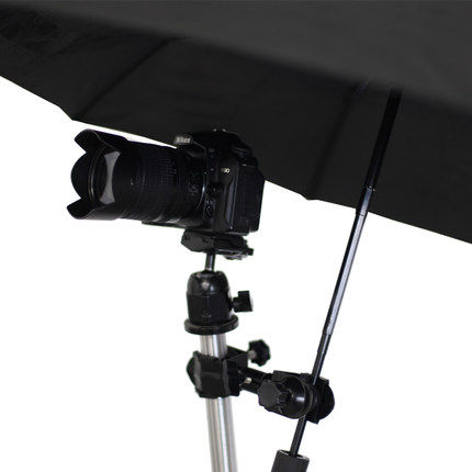 กล้องร่มม่านบังแดดที่ใส่คลิปหนีบยึดสนับสนุนอุปกรณ์เสริมสำหรับ-dslr-canon-nikon-ถ่ายภาพโคมไฟ14ขาตั้งกล้องฝน