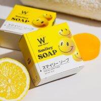 WINK WHITE Smiley Soap สไมลีย์ โซป ทำความสะอาดผิวหน้า ผิวใสเด้ง อิ่มน้ำ ลดสิว ฝ้า กระ