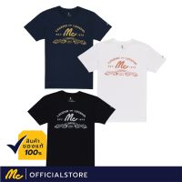 Mc Jeans เสื้อยืดแขนสั้น Logo-T ผ้าคอตตอน ทอไร้ตะเข็บข้าง เนื้อผ้าบางเบา แห้งไว (แพ็ค 3 ตัว / คละสี ) MTTP522