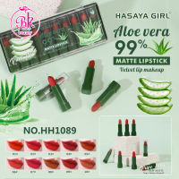 HASAYA เซตลิปสติก 10 แท่ง ลิปกันน้ำติดทนนาน ลิปทาปากเนื้อกำมะหยี่ช่วยเพิ่มสีสันบริเวณริมฝีปากให้ดูสดใส