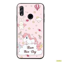 AAAC เคสสำหรับหัวเหว่ยน่ารัก Honor 10 Lite HMHD ซิลิคอนนุ่มรูปแบบเคสโทรศัพท์เคส TPU