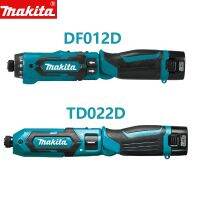 Makita DF012D/TD022D 7.2V Lithium-Ion Cordless 1/4" Hex Impact Driver Kit LED Light Compact Electric Screwdriver Drill