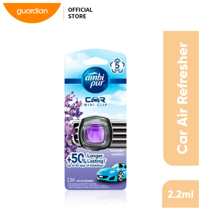 Ambi Pur Car Mini Clip Air Freshener - Lavender Comfort