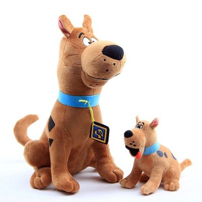 【YF】 Scooby Doo Plush Toy Brown Dandy Dog Kawaii Movie Girlfriend Gift Animation Pillow Cushion Birthday Toys