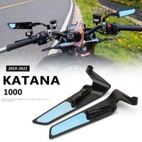 กระจกมองหลังอลูมิเนียมกระจกแข่งกีฬากระจกใหม่สำหรับ Suzuki Katana 1000 KATANA 1000 2019 2020 2021 2022