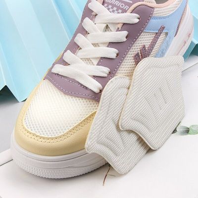 2 Pair Sport Shoes Heel Pad  Adjustable Size Heel Protector  Grips Pain Relief Patch Foot Care Inserts Men Women Sneaker Insoles Shoes Accessories