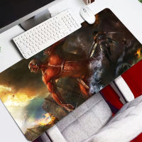 Attack On Titan Game Large Cute Black Gaming Mouse Pad Mousepads Gamer 900x400mm Rubber Keyboard DIY mousepad Mats laptop Desk Pad Mat gift