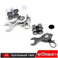 Time tech จุกปิดลมยาง ฝาปิดจุกลม ยางรถยนต์ 4 pcs ใช้ได้กับรถทุกรุ่น สต็อกในไทย พร้อมจัดส่ง เท้าเเมว