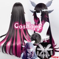 Genshin Impact Fatui Cosplay Columbina Cosplay Wig 105Cm Long Wig Cosplay Anime Cosplay Wigs Heat Resistant Synthetic Wigs