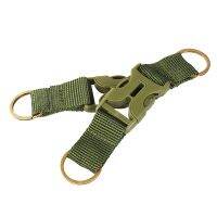 （AT） Tacticalsplit Carabiner Webbing BackpackMultifunctionalD Shaped Keychain Quick Release Hanging Buckle