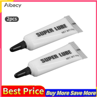 Aibecy 2ชิ้นSuper Lubeจาระบีหล่อลื่นน้ำมันหล่อลื่นน้ำมันป้องกันสนิมแท่งสกรูแกนแสงคู่มือรถไฟลดแรงเสียดทานเสียงสำหรับเครื่องพิมพ์3D