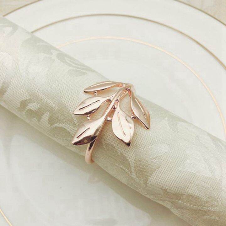 18-pcs-napkin-ring-leaf-napkin-set-napkin-ring-napkin-holder-decoration-suitable-for-christmas-holiday