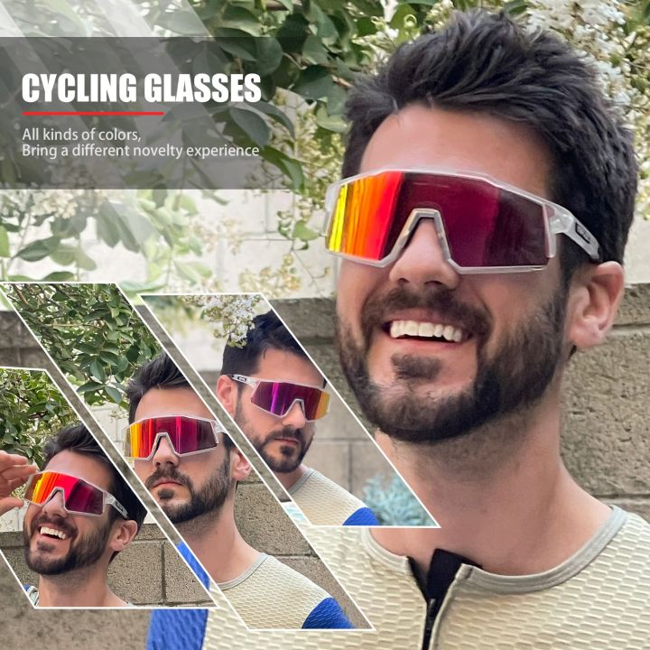 kapvoe-4-es-โฟโตโครมิคการขี่จักรยานสบายผู้ชายผู้หญิงแว่นกันแดดกีฬากลางแจ้งภูเขาแว่นตาขี่จักรยานเสือหมอบ